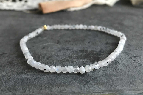 Moonstone Ella | Stone bracelet set