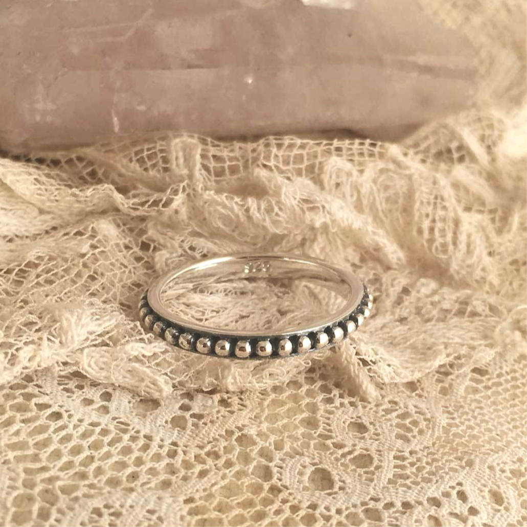 'Classy lace' ring | 925 Silver